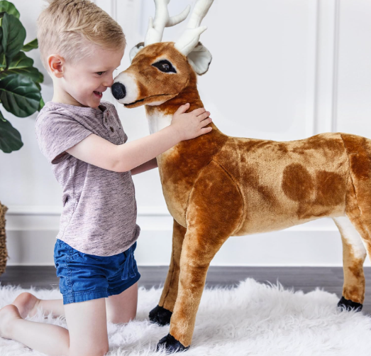 Giant Deer - Lifelike Stuffed Animal