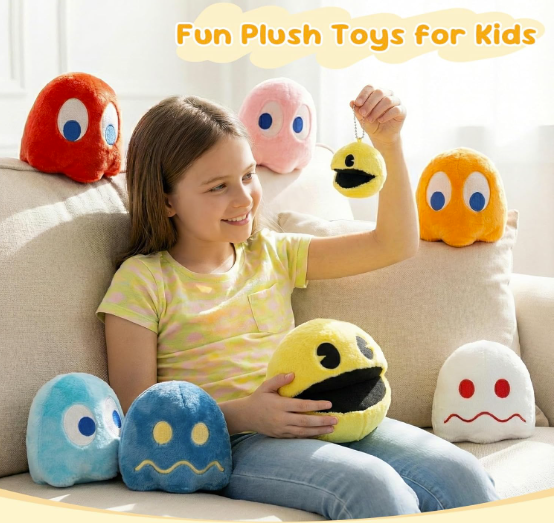 Pacn Game Man Plush Toys