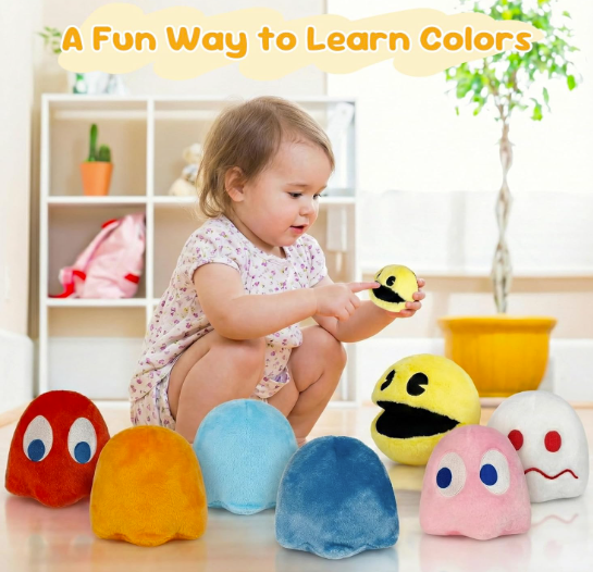 Pacn Game Man Plush Toys