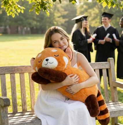 Soft Red Panda Stuffed Animal
