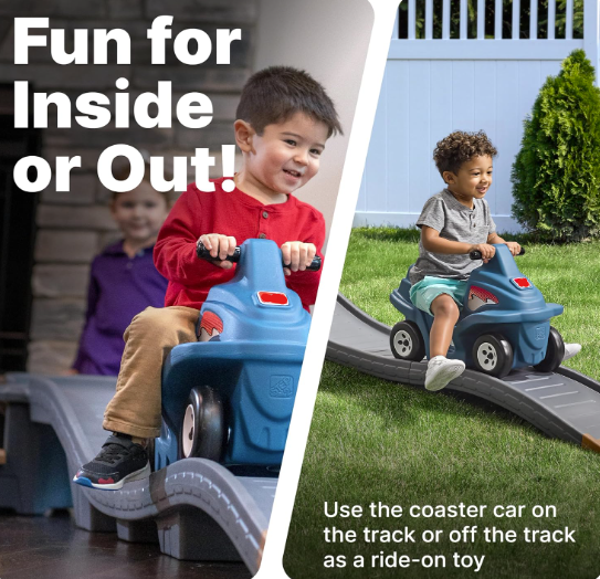 Roller Coaster Kids Ride On Toy, Push Car